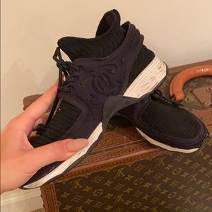 amber scholl chanel shoes